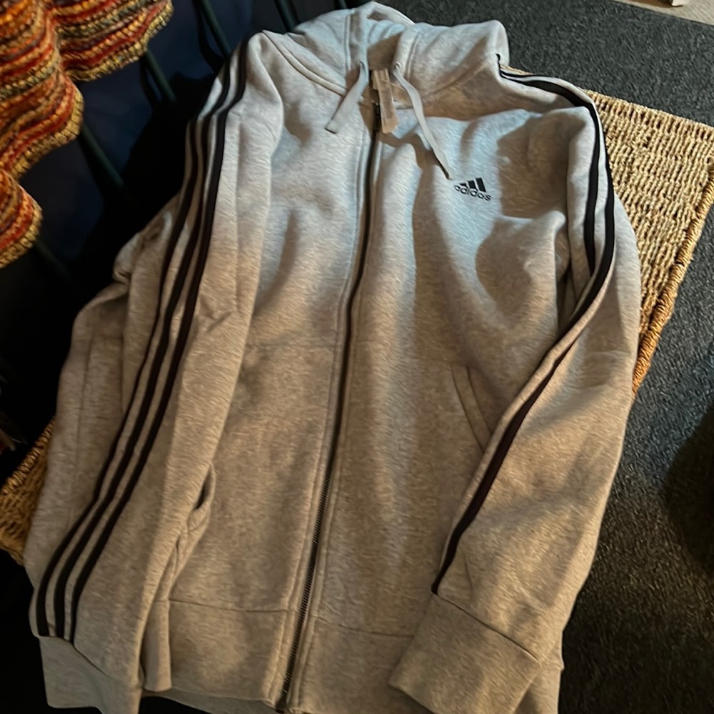 Adidas zip up hoodie